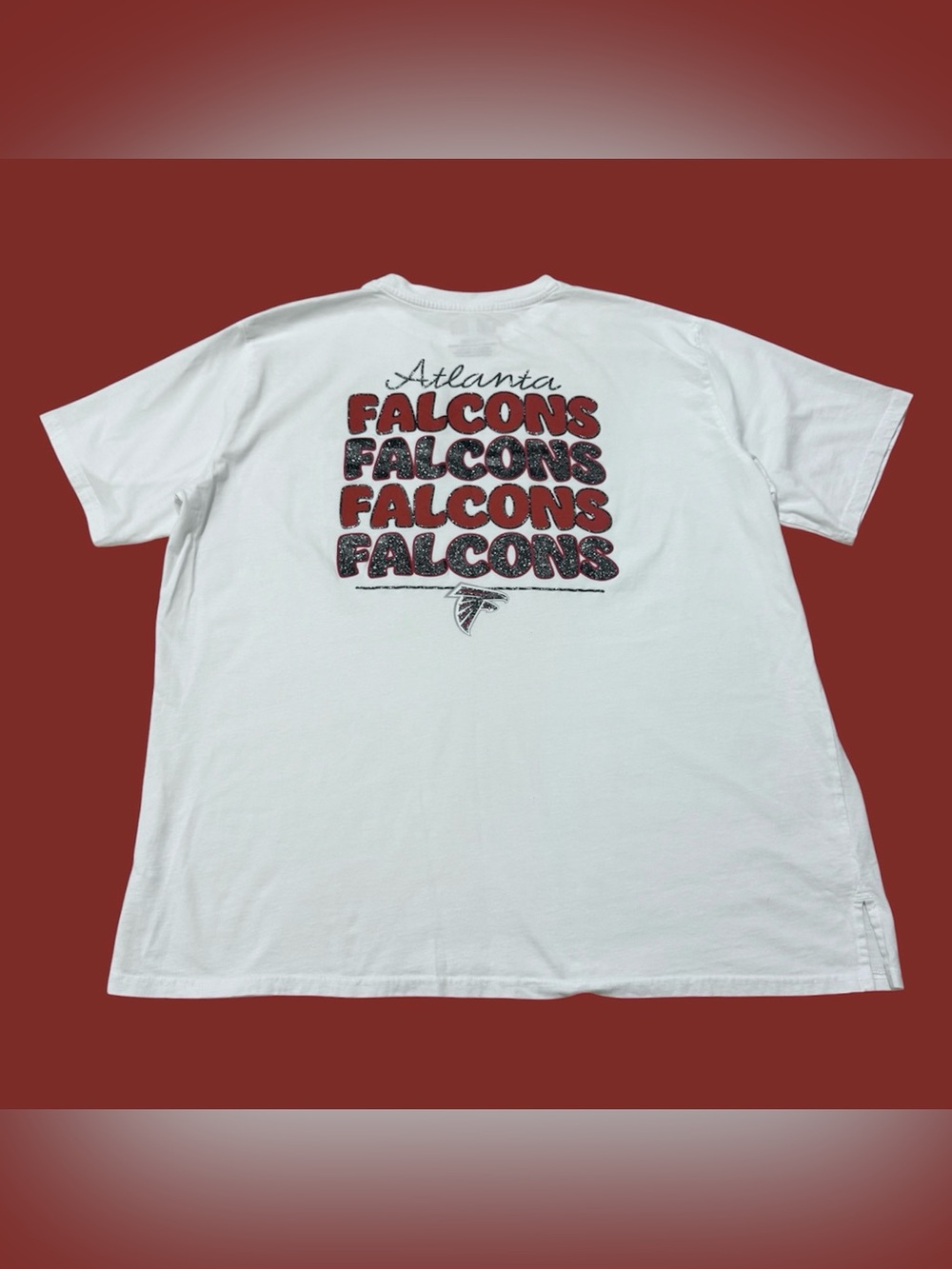 NFL Team Apparel Atlanta Falcons Women’s Pocket Tee